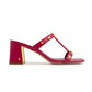 Kefi Studs Heels - Fuchsia
