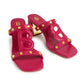 Kefi Studs Heels - Fuchsia
