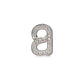 Signature Velvet Brooch - Black