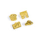 Emily Petite Package Brooch - Gold