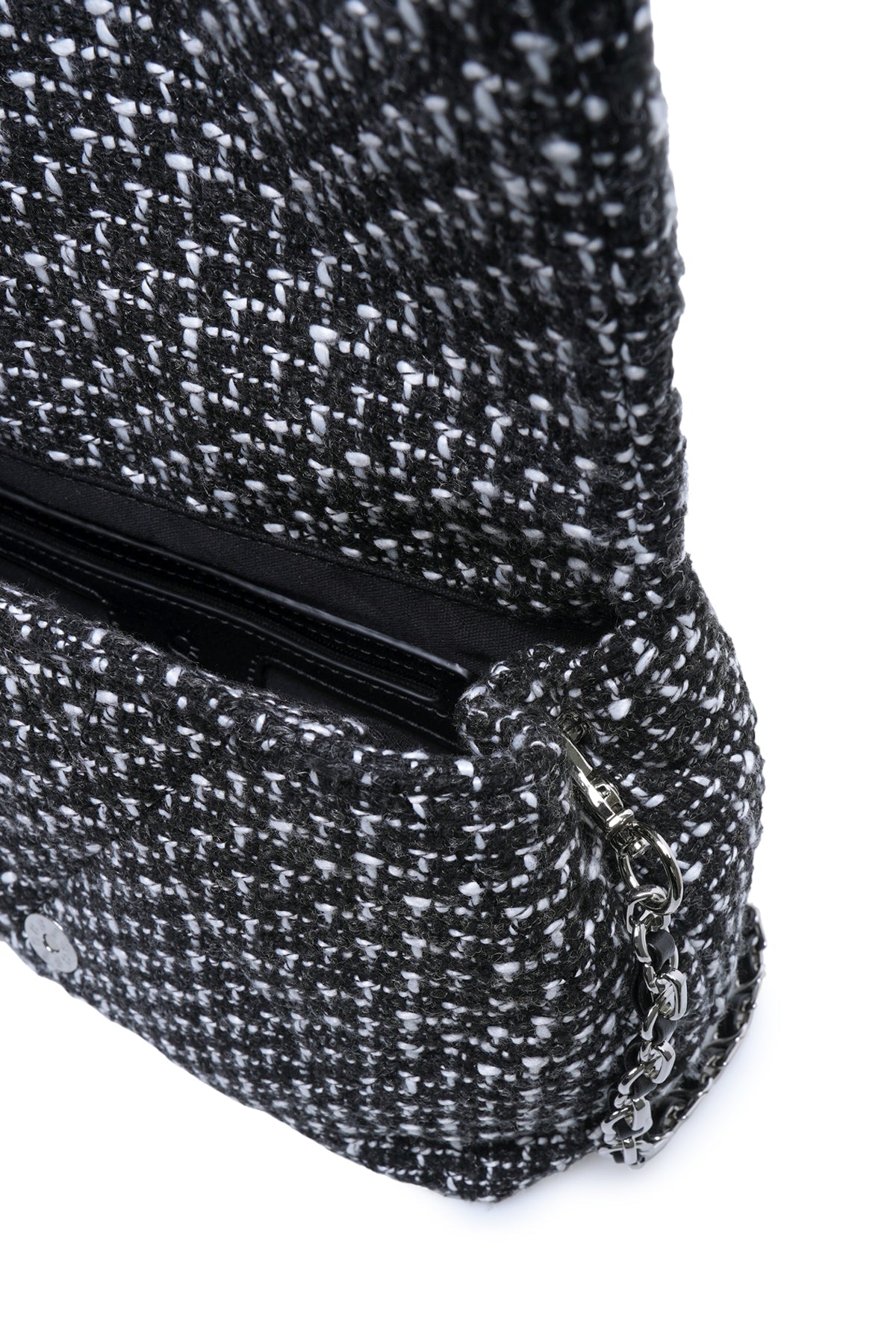 Tweed Zoey Bag - Early Black