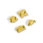 Emily Petite Package Brooch - Gold