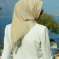 Bimu Voile Square - Golden Leaves