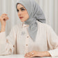 Leena Monogram Square - Misted Morn