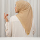 Leena Monogram Square - Sand