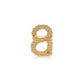 Luxe Signature Crystal Brooch - Golden