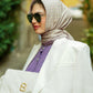 Bimu Voile Square - Orchid Hush