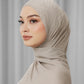 Tapis Satin Jacquard Shawl - Satelite
