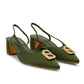 Sarah Shoes - Olive