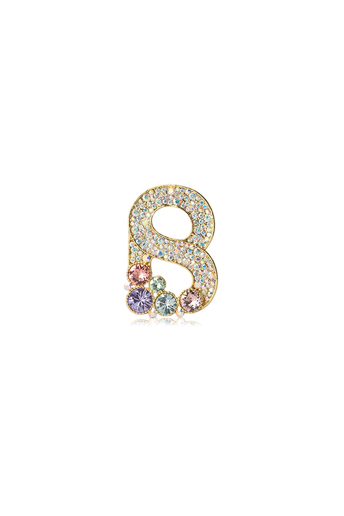Signature Myta Brooch - Gold