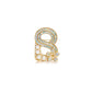 Signature Peony Brooch - Gold