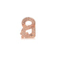 Signature Peony Brooch - Rose Gold