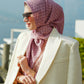 Bimu Voile Square - Strawberry Milk