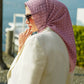 Bimu Voile Square - Strawberry Milk