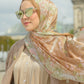 The Parisian Satin Shawl - Croissant