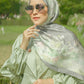 The Parisian Satin Shawl - Jardin