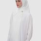 Today's Scarf XL - True White