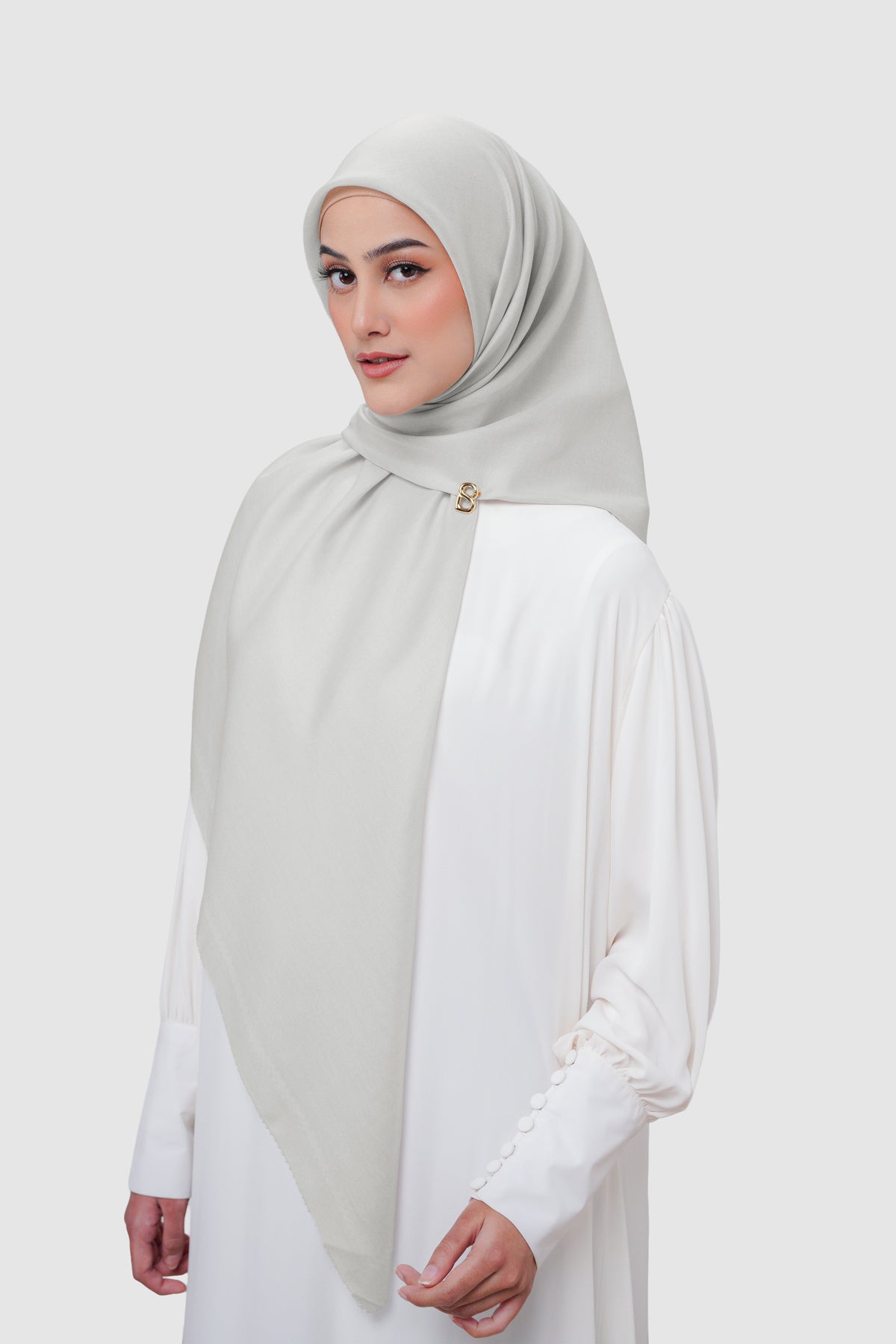 Today's Scarf XL - Whisper White