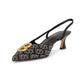 Bimu Kitten Heels - Black