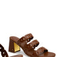 Clara Heels - Brown