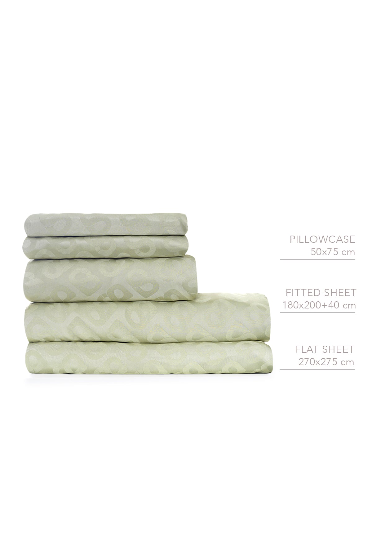 Signature Bed Sheet King - Sage