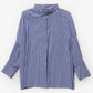 Sansa Blouse - Blue Stripes