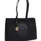 Aaliya Nylon Tote Bag - Black