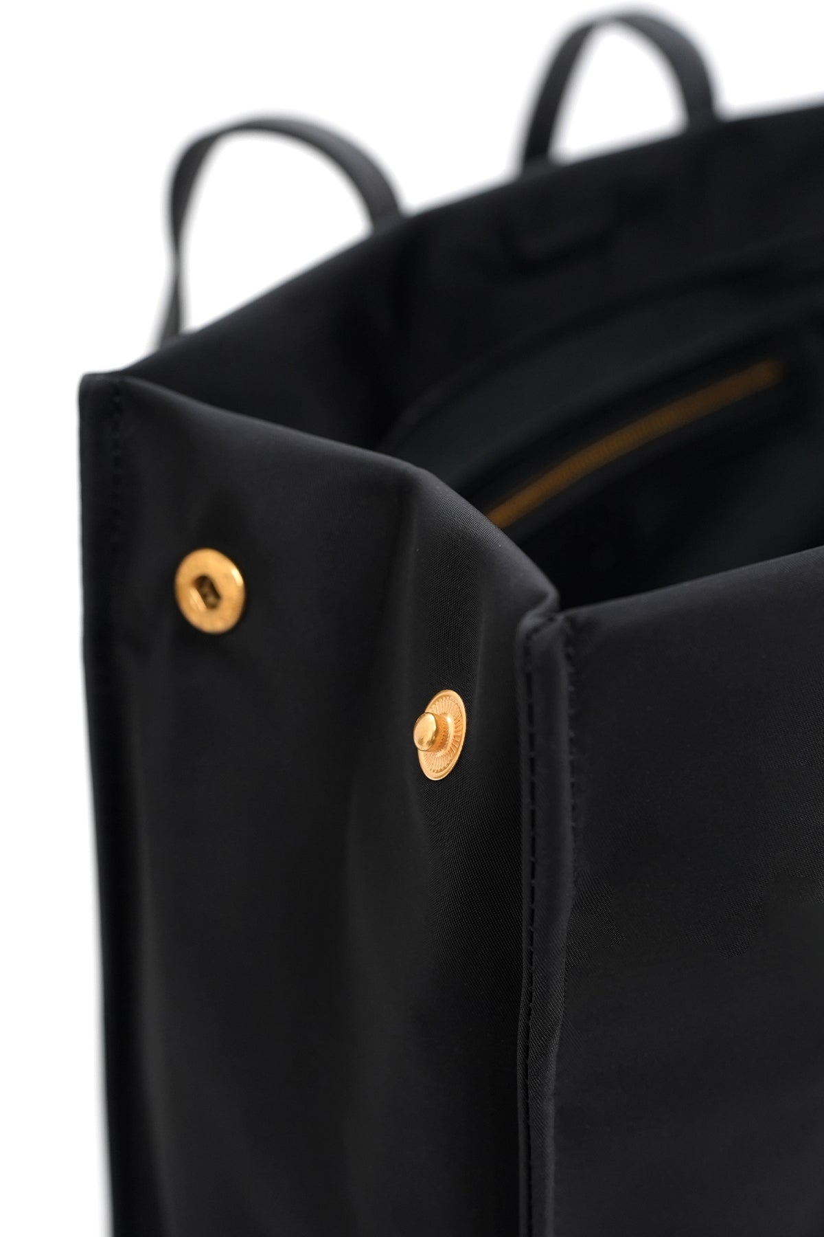Aaliya Nylon Tote Bag - Black