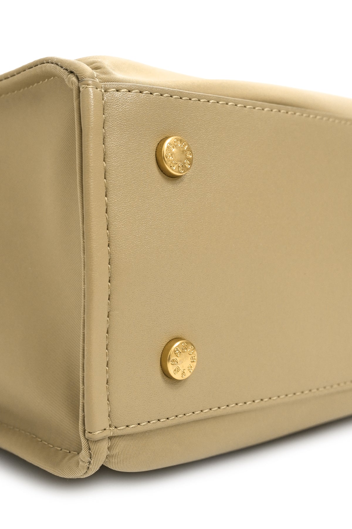 Aaliya Nylon Tote Bag - Tan