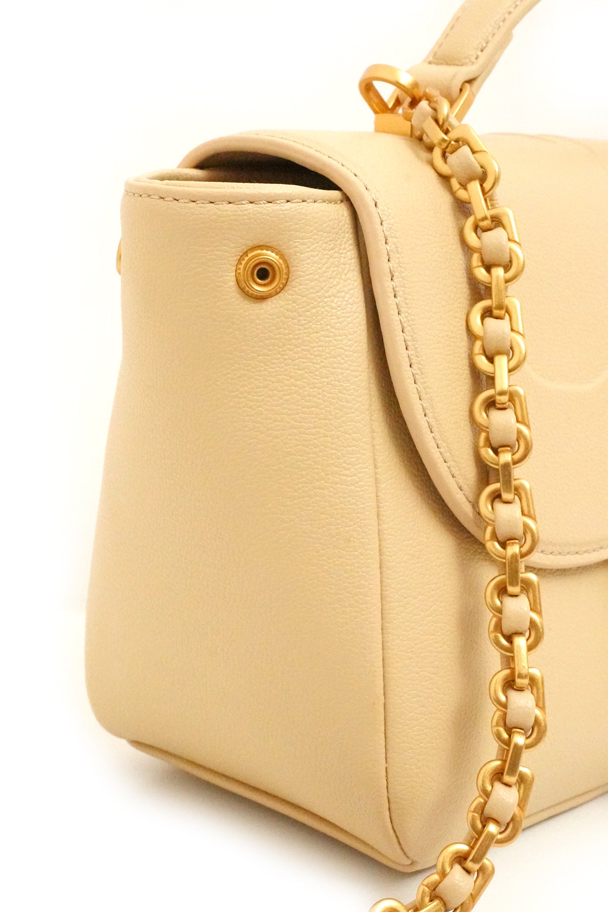 Alma Flap Bag Medium - Cream