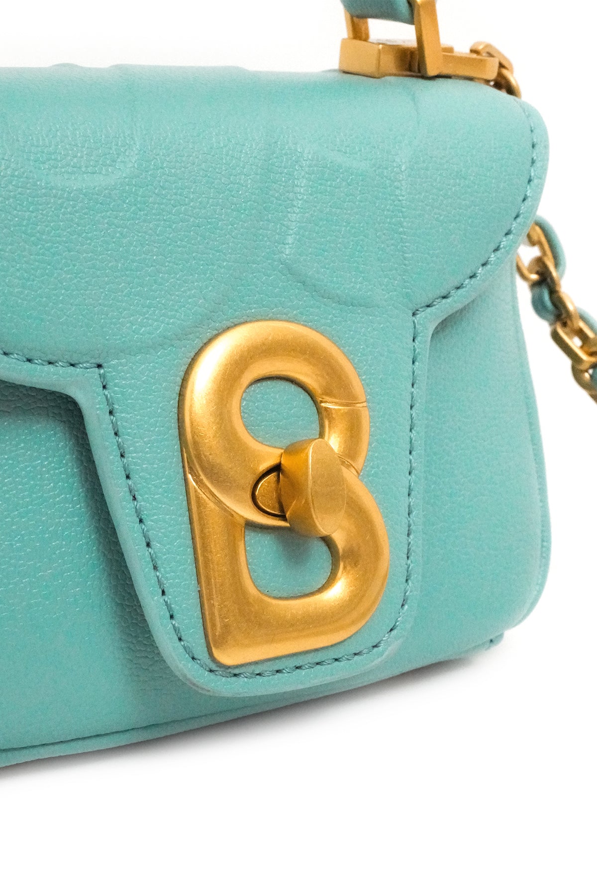 Alma Flap Bag Micro - Turquoise