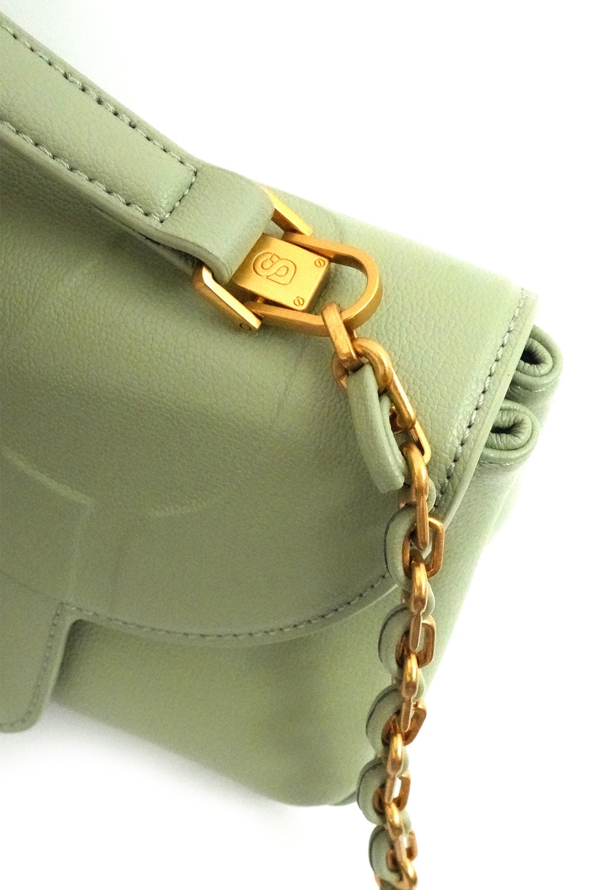 Alma Flap Bag Small - Pistachio