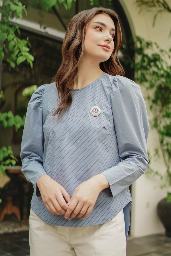 Amina Blouse - Blue
