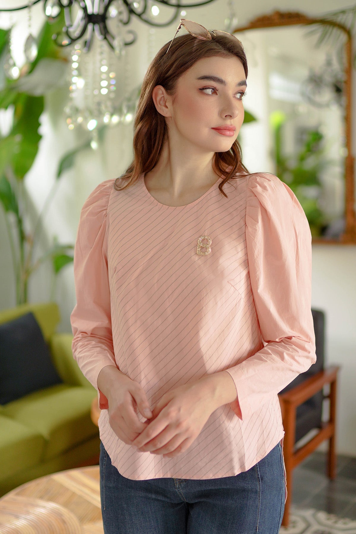 Amina Blouse - Pink