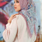 The Ederra Voal Square - Dusty Rose