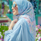 The Wonderland Square - Airy Blue