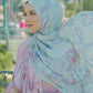 The Wonderland Satin Shawl - Mint