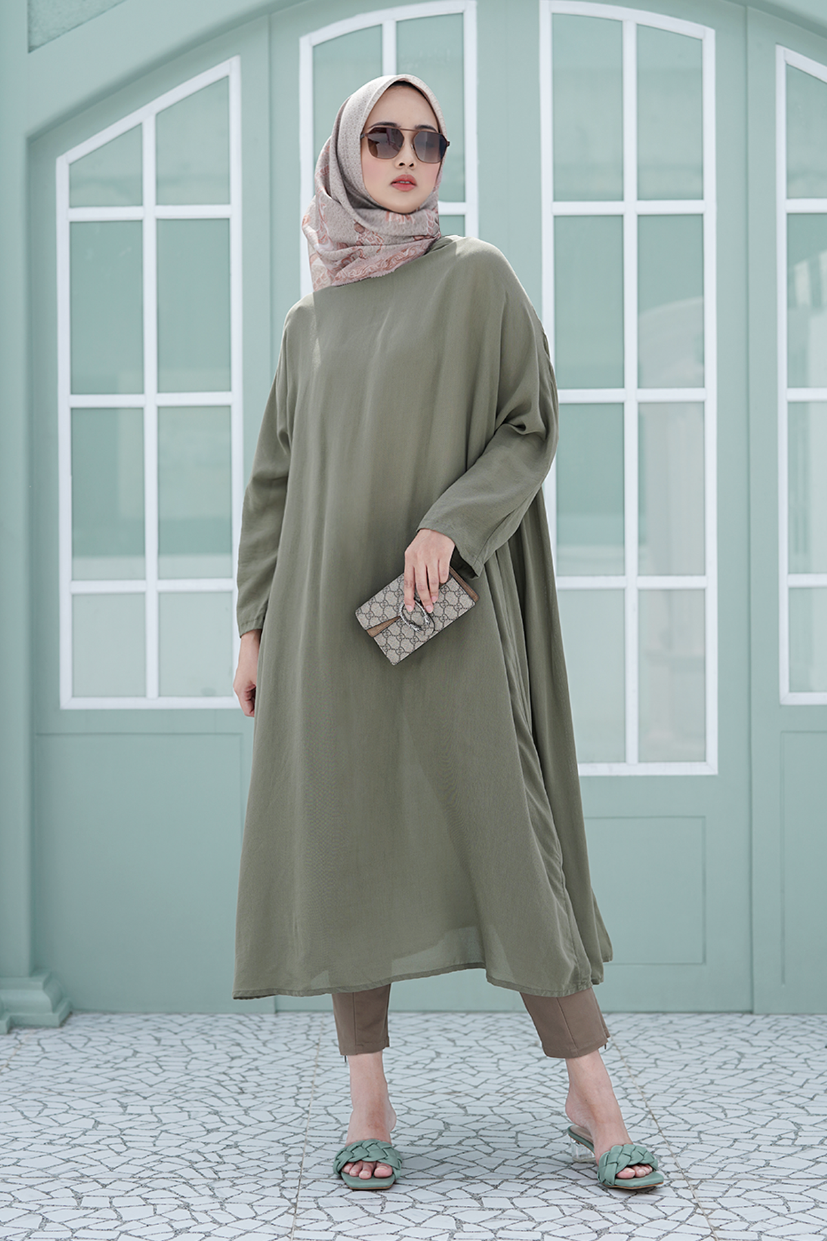 Sage Indira Dress