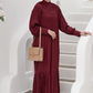 Maroon Almira Dress