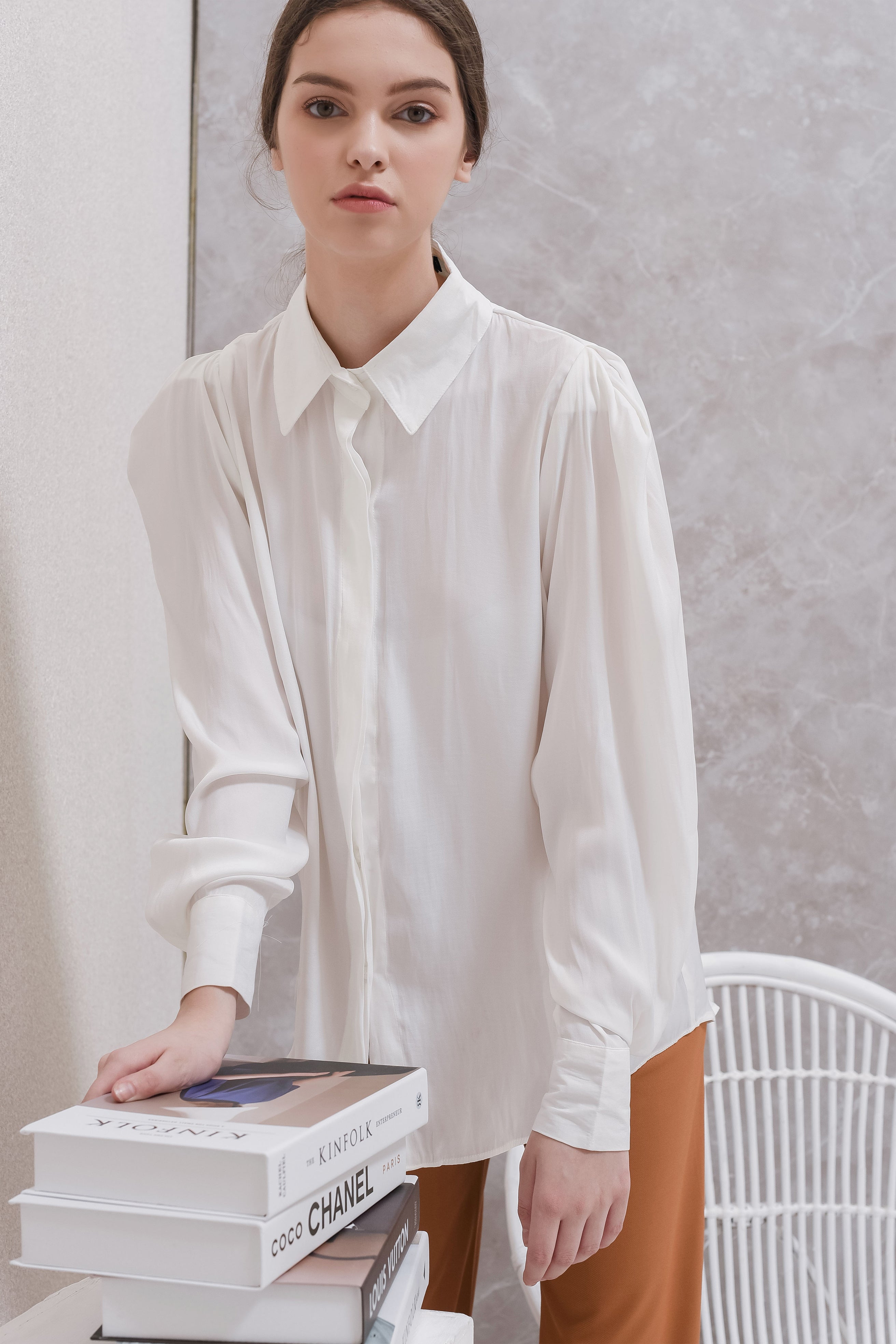 White Aimer Shirt