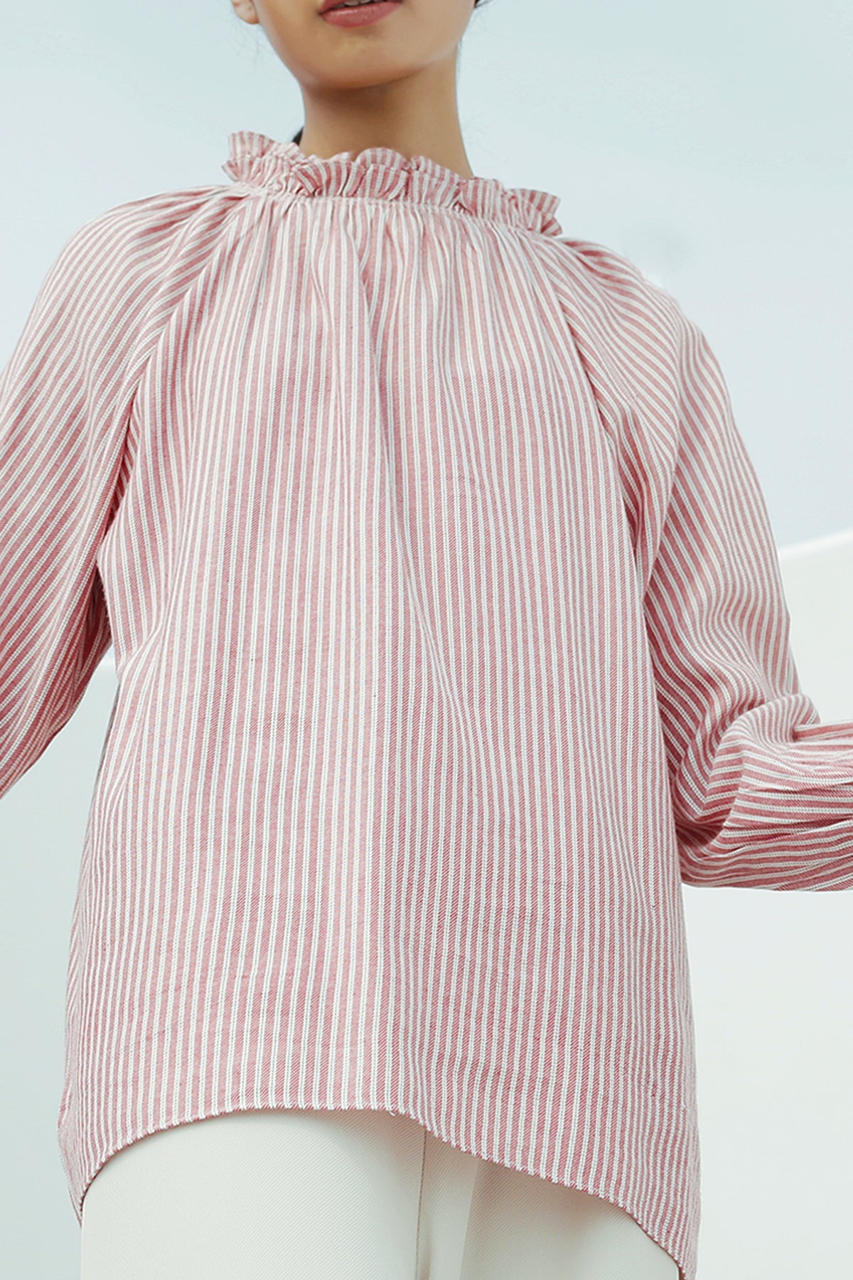 Red Marsha Blouse