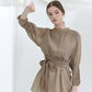 Sage Ozzy Blouse with Tie