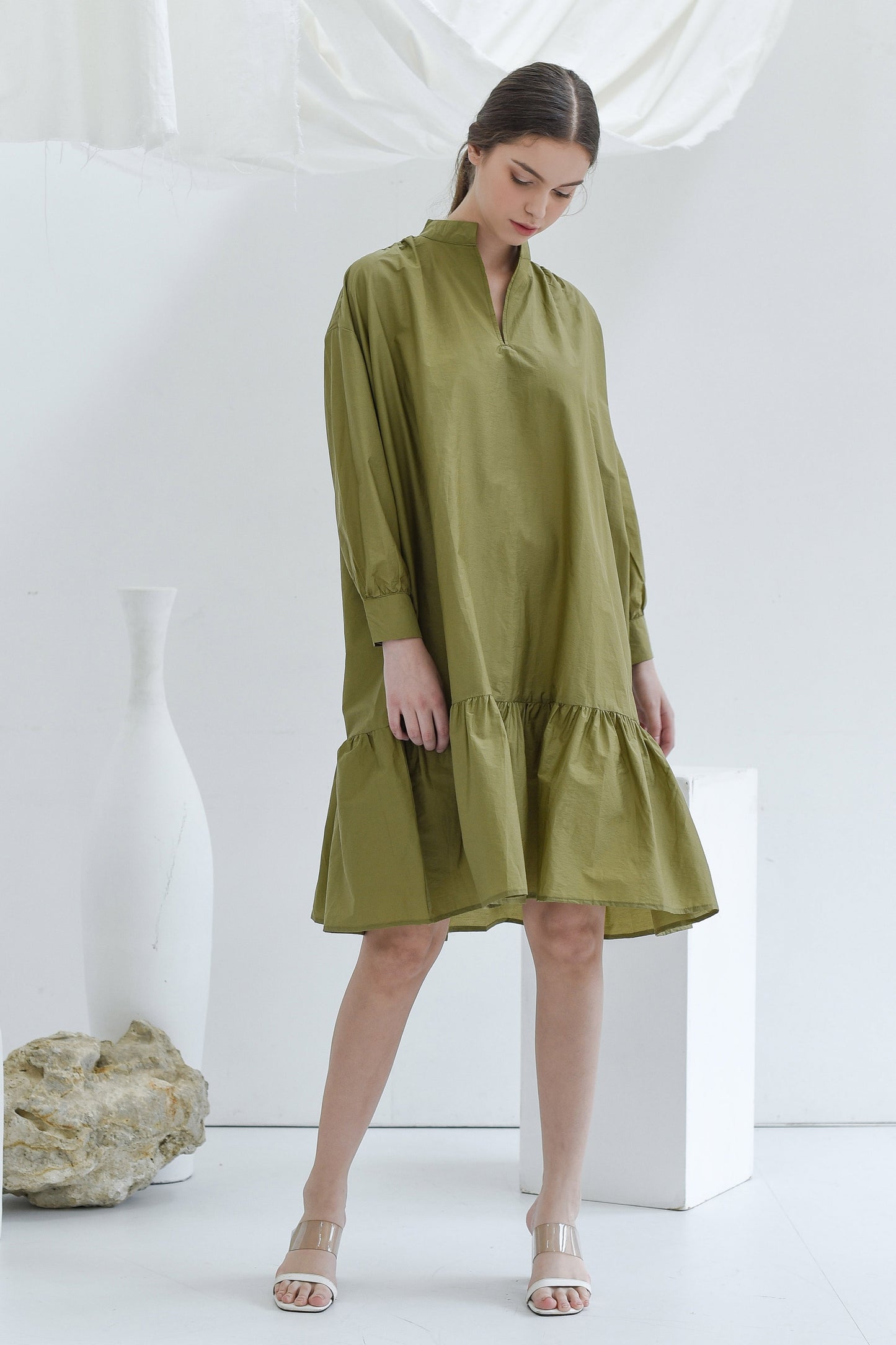 Sage Elana Midi Dress