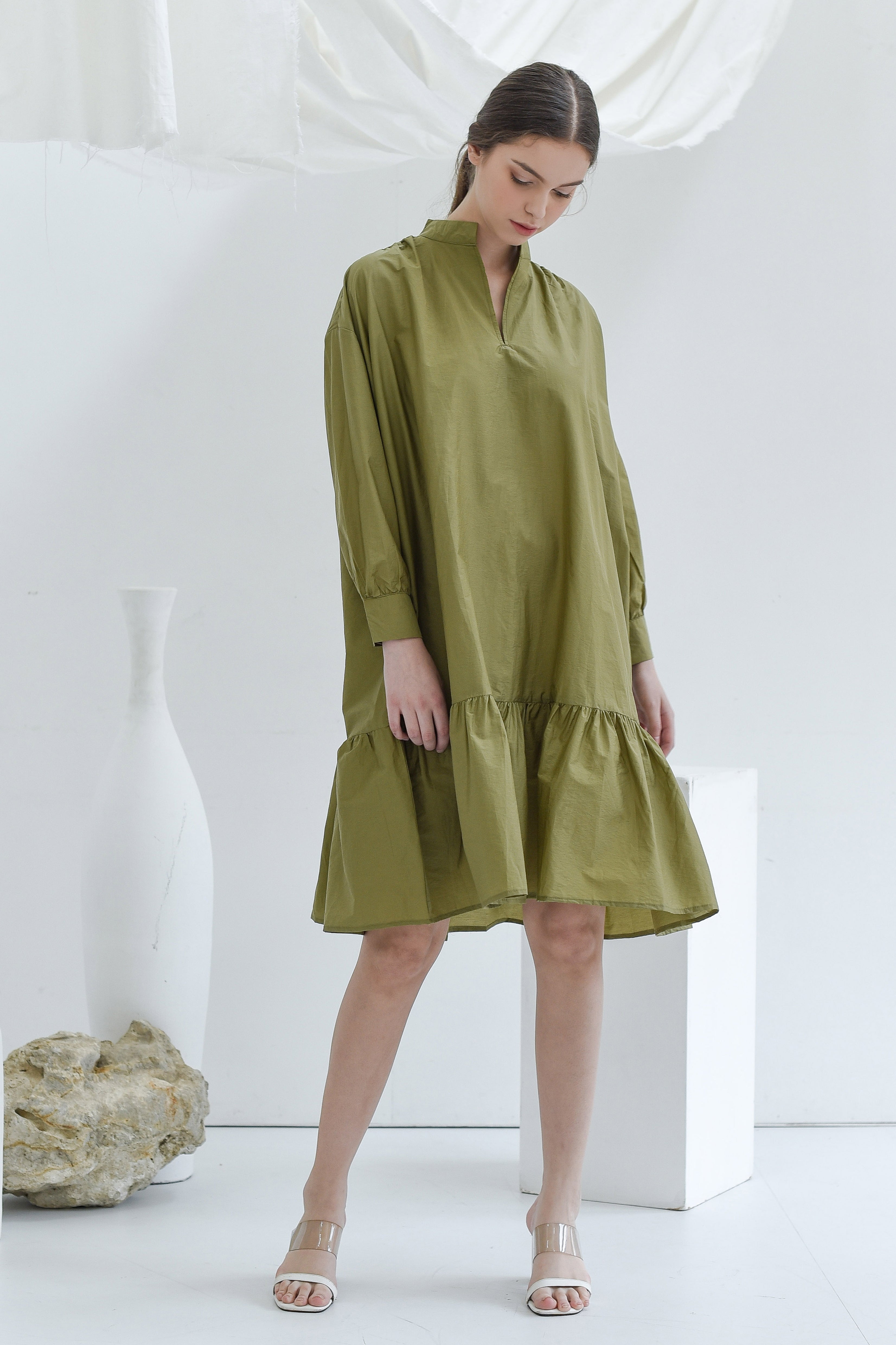 Sage Elana Midi Dress