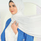 Bimu Pleated Shawl - Fog