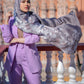 Maharani Satin Shawl - Bhura