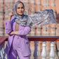 Maharani Satin Shawl - Bhura