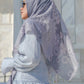 Maharani Voal Square XL - Grey