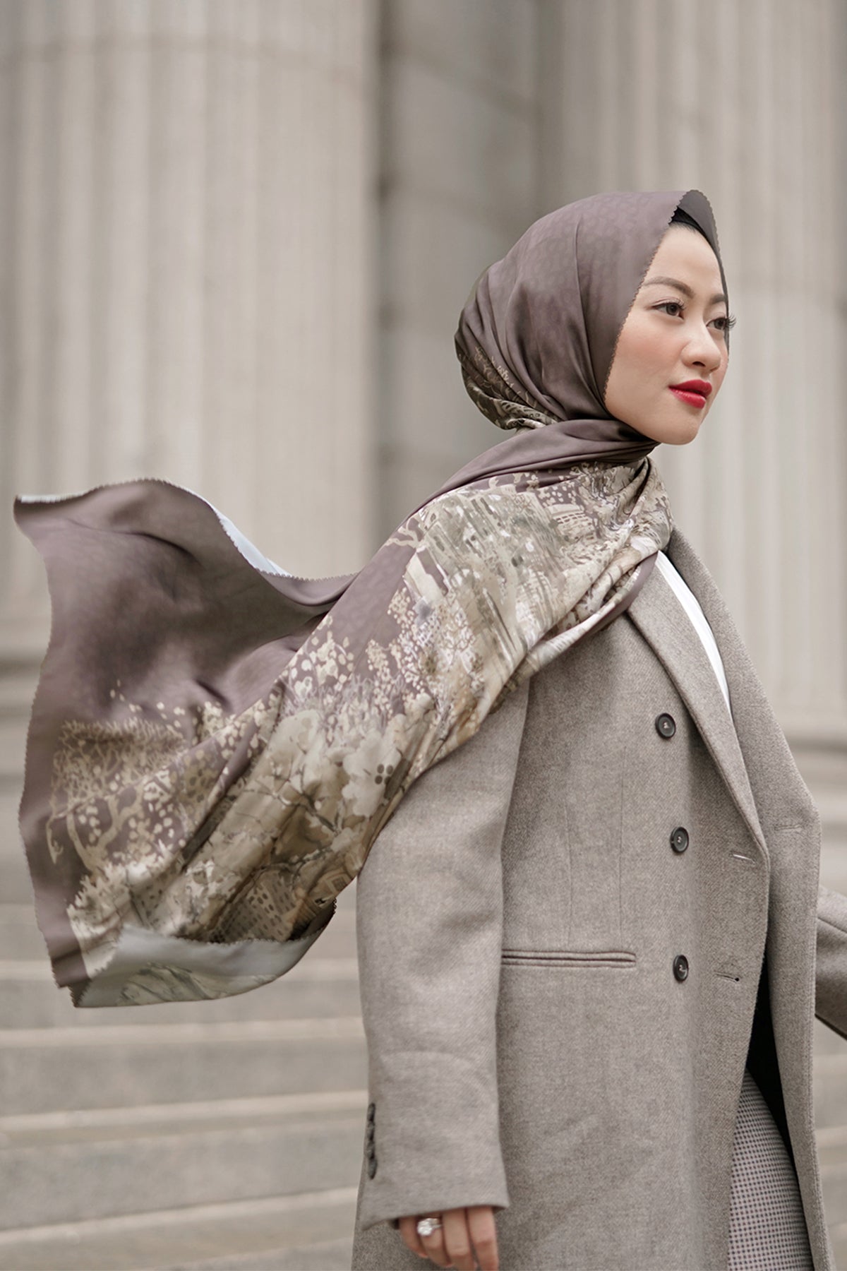 New York Reborn Satin Shawl - Newyorkers