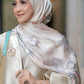 The Topkapi Satin Shawl - Ivory